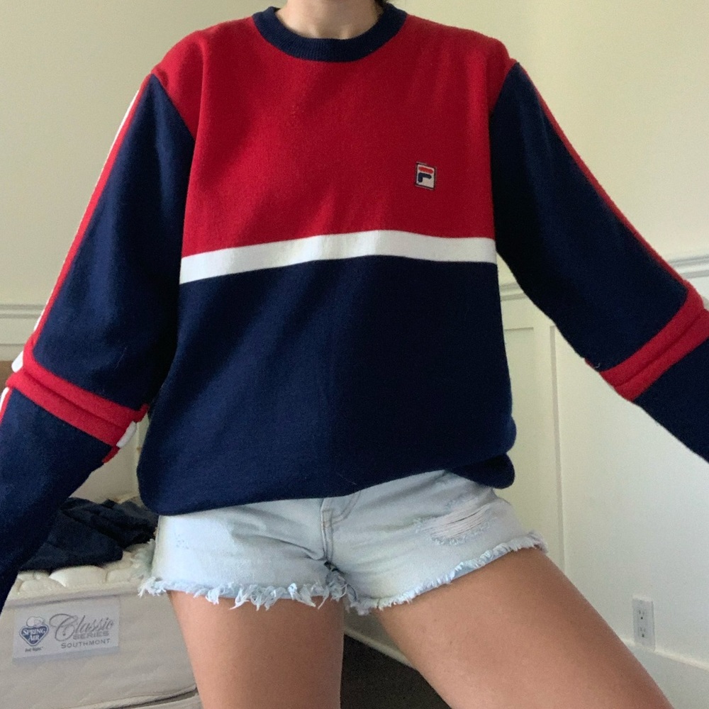 Vintage fila sweatshirt